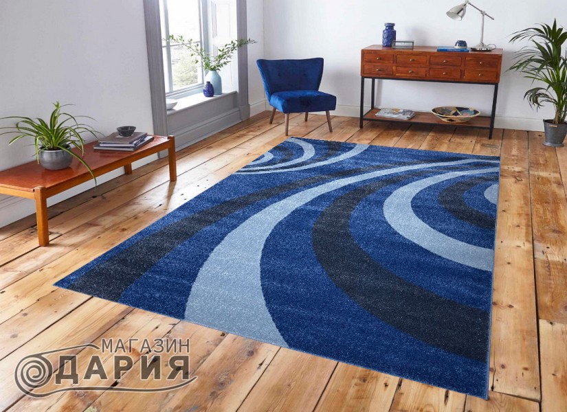 Тъкан килим MAGNOLIA 794 d.blue